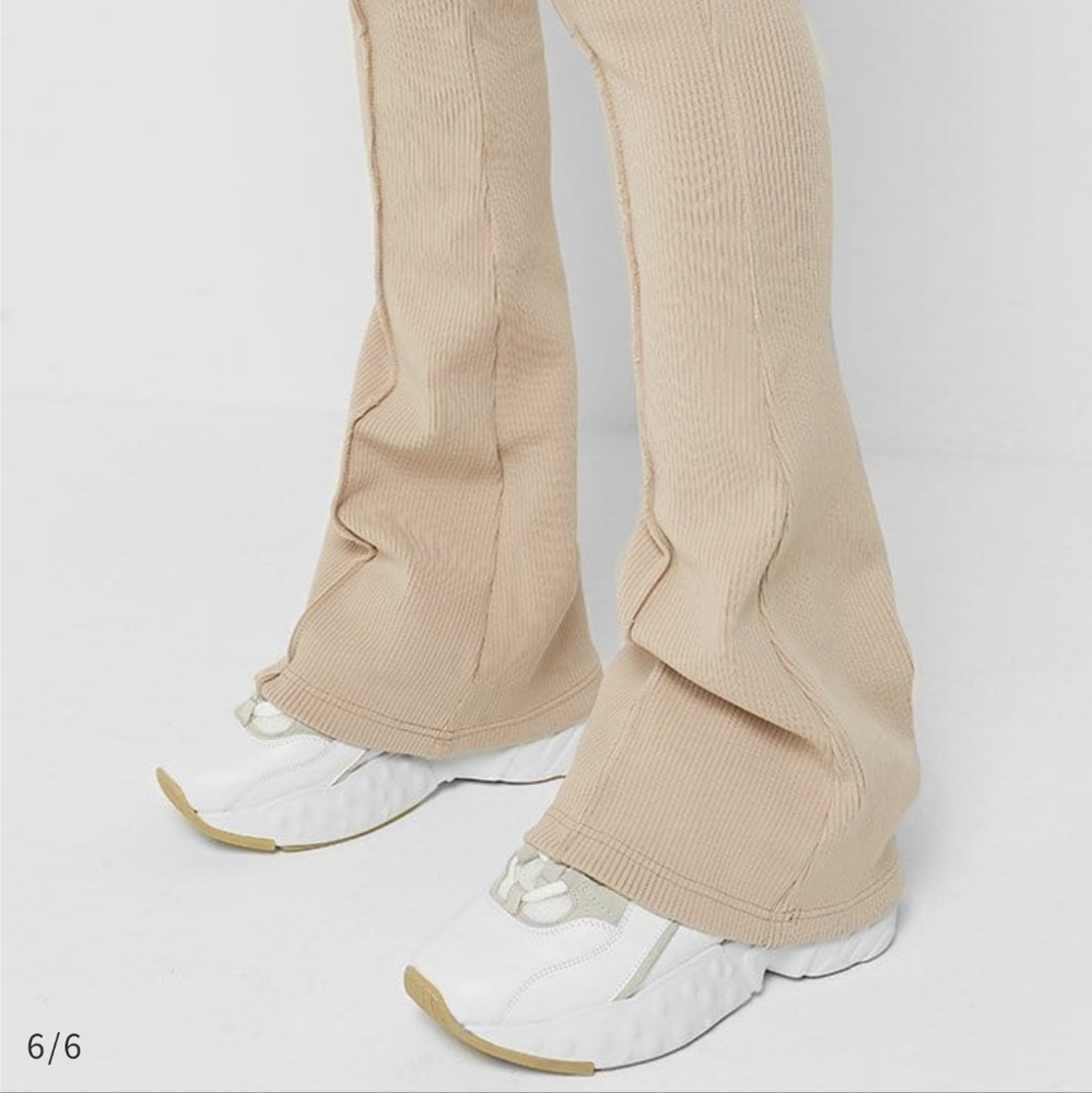 Manière De Voir Ribbed Flared Leggings US 2 with Tag
